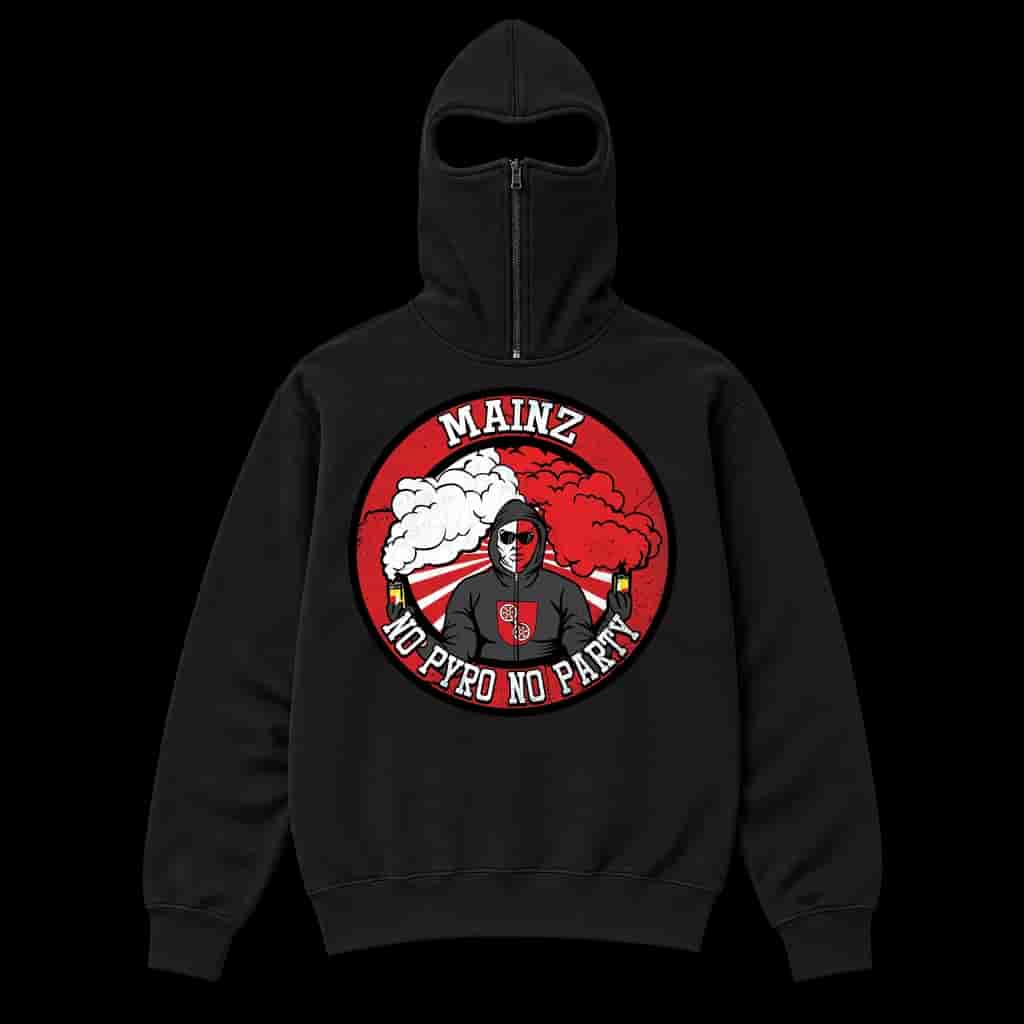 Mainz no pyro no party Ninja Hoodie