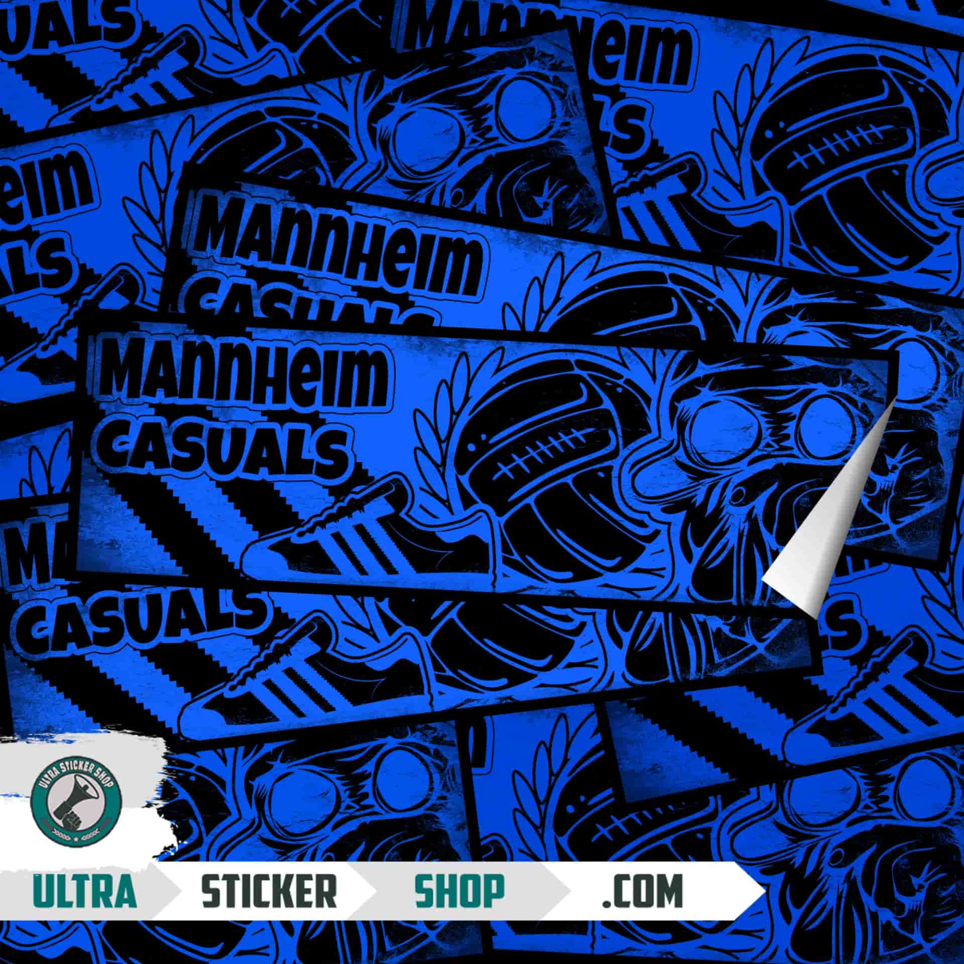 Mannheim casuals Nálepky