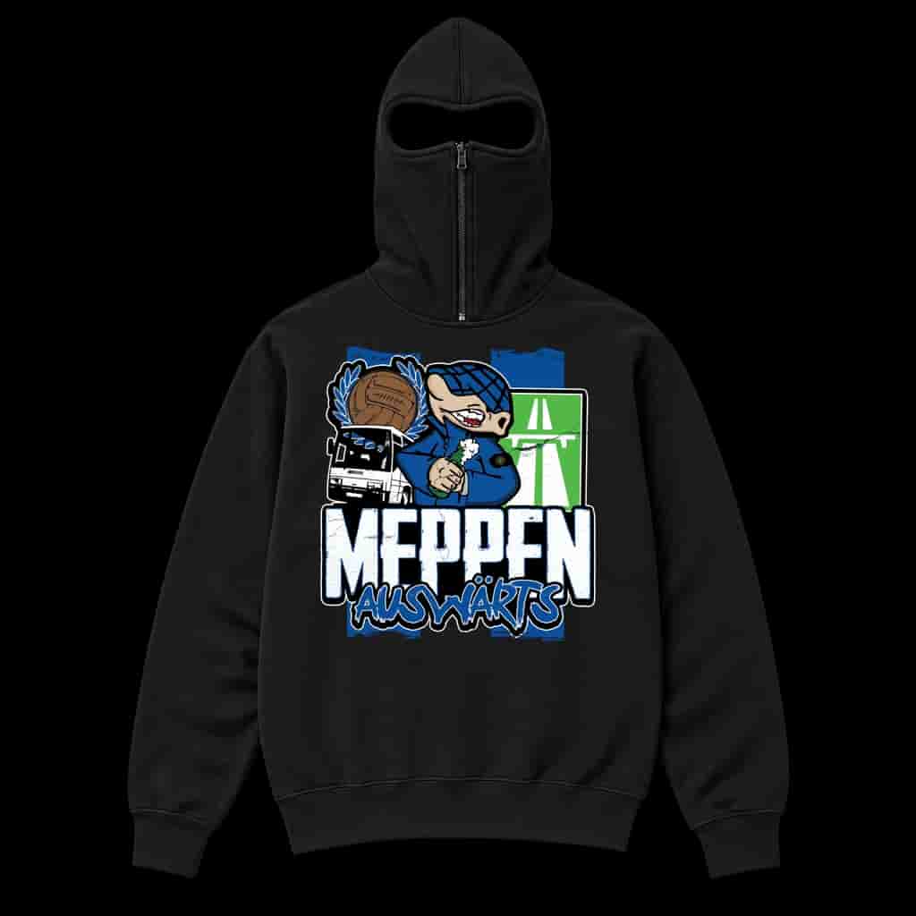 Meppen auswärts Ninja Kapuzenpullover