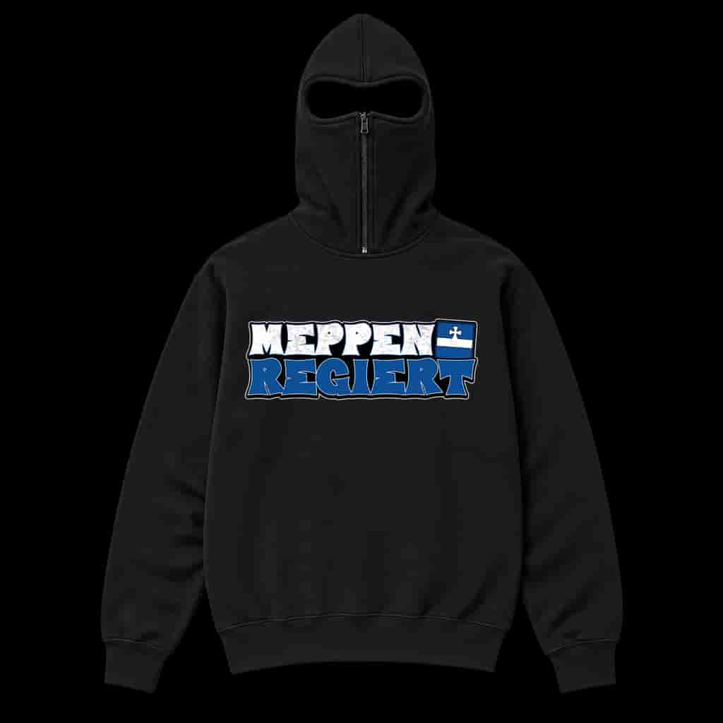Meppen Regiert Ninja Kapuzenpullover