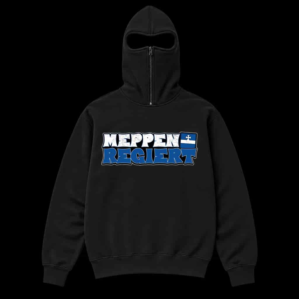Meppen Regiert Ninja Kapuzenpullover