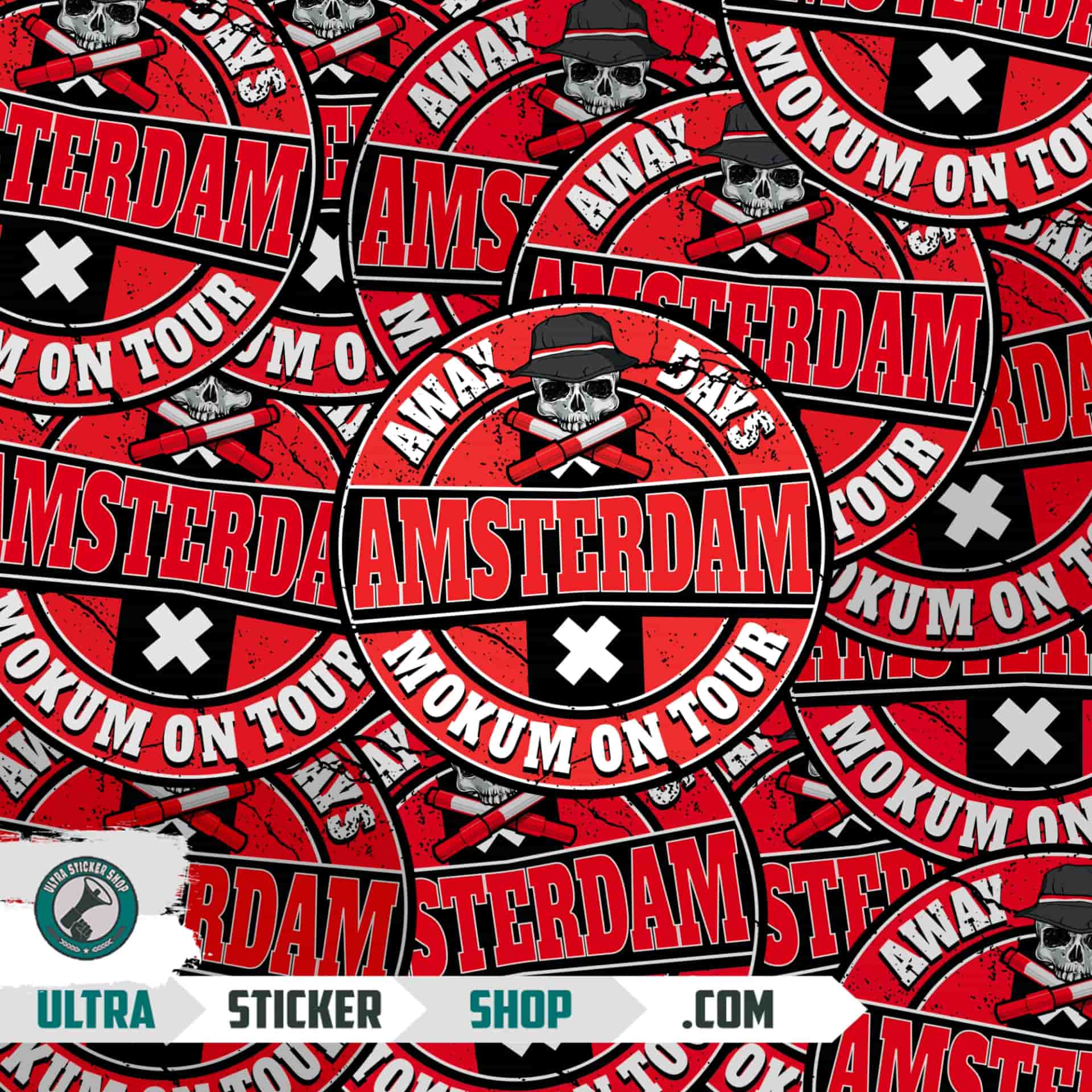 Mokum on tour Stickers