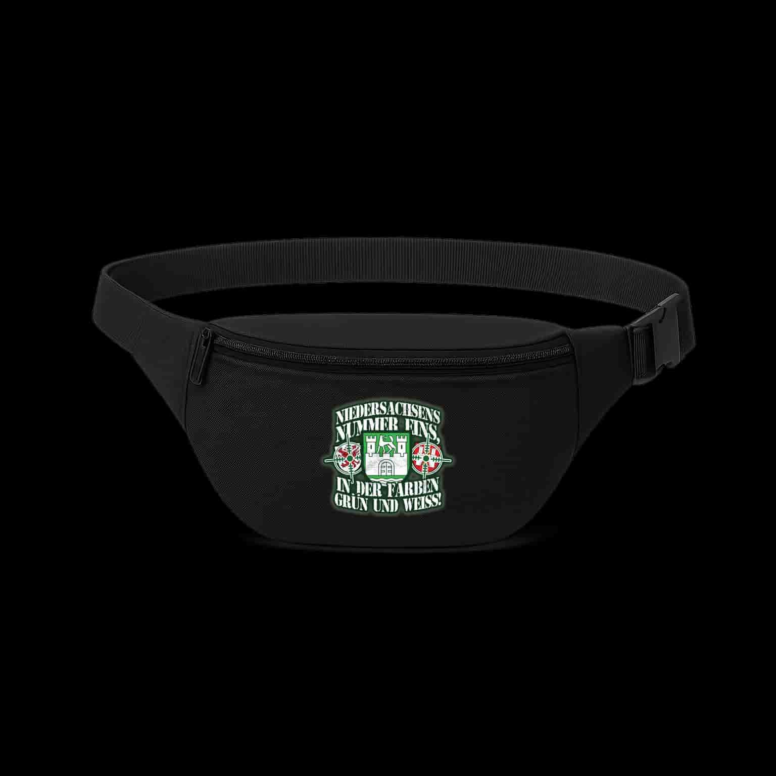 Niedersachsens nummer eins, in den farben grün und weiss Fanny Pack