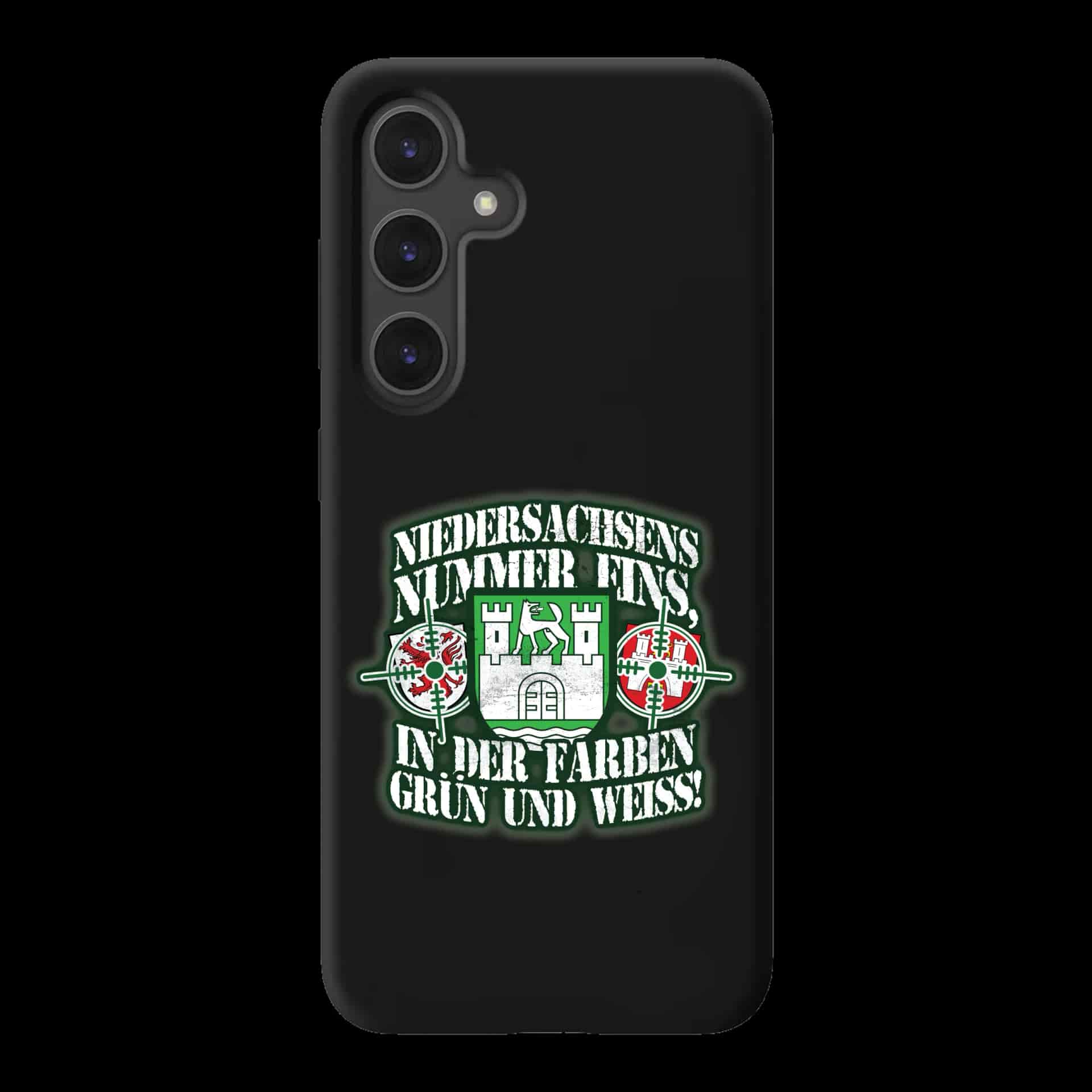Niedersachsens nummer eins, in den farben grün und weiss Samsung Cover