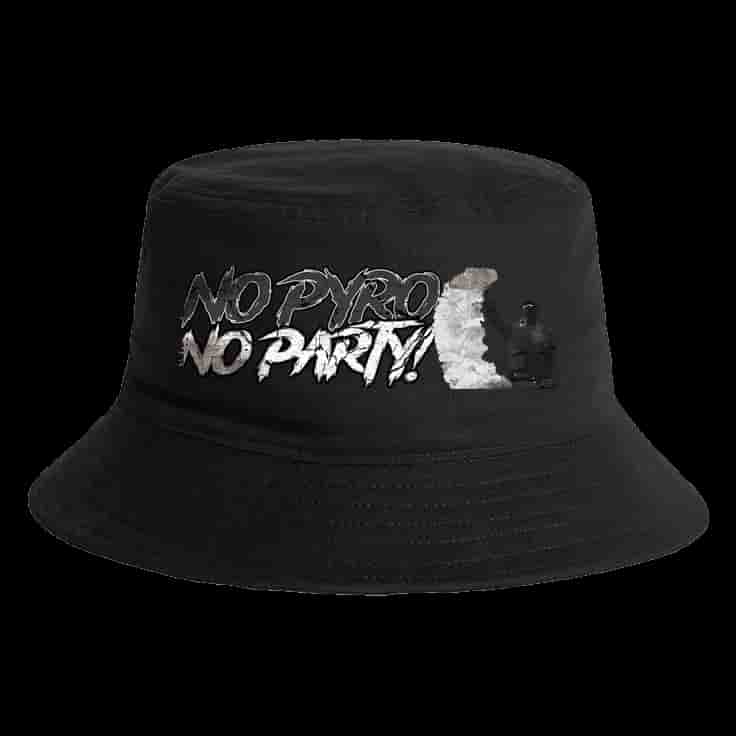 No pyro no party Bucket Hat