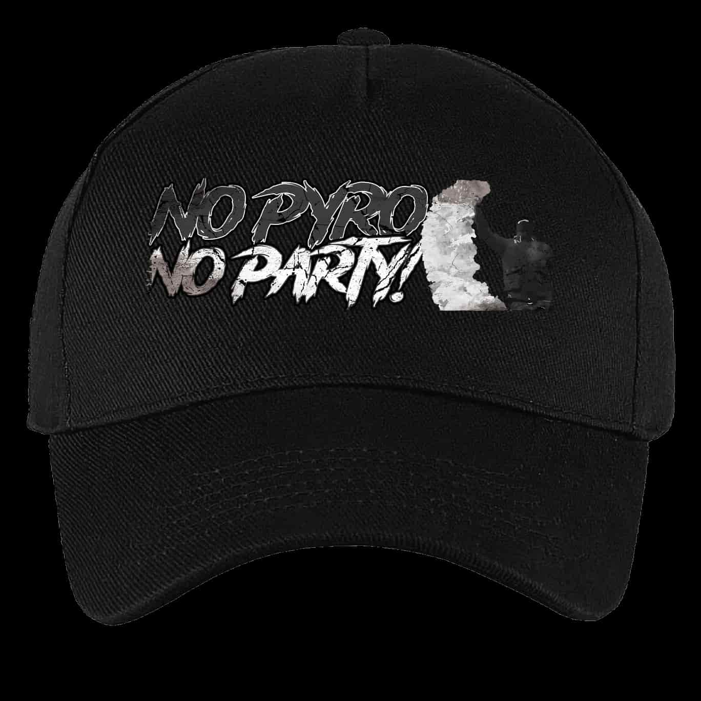 No pyro no party Kappe