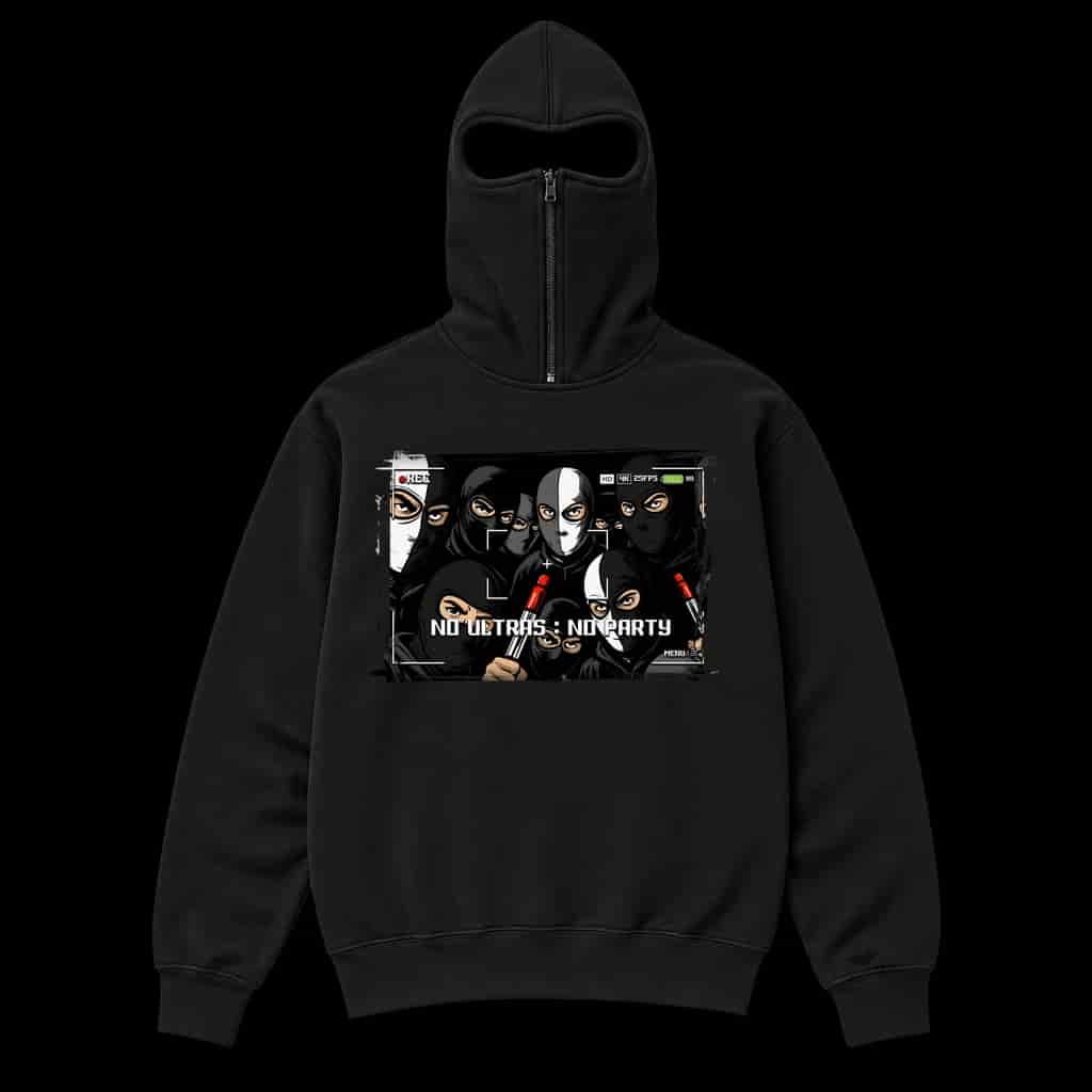 No ultras : No party Ninja Hoodie
