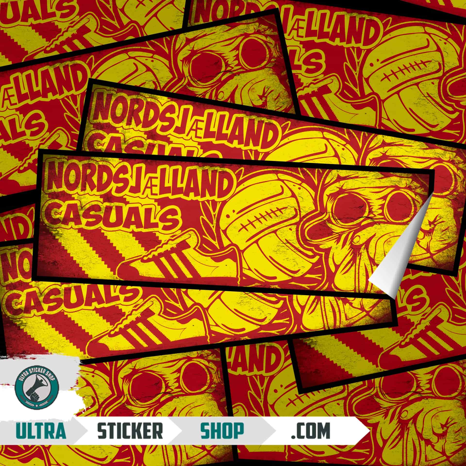 Nordsjælland casuals Klistermærker
