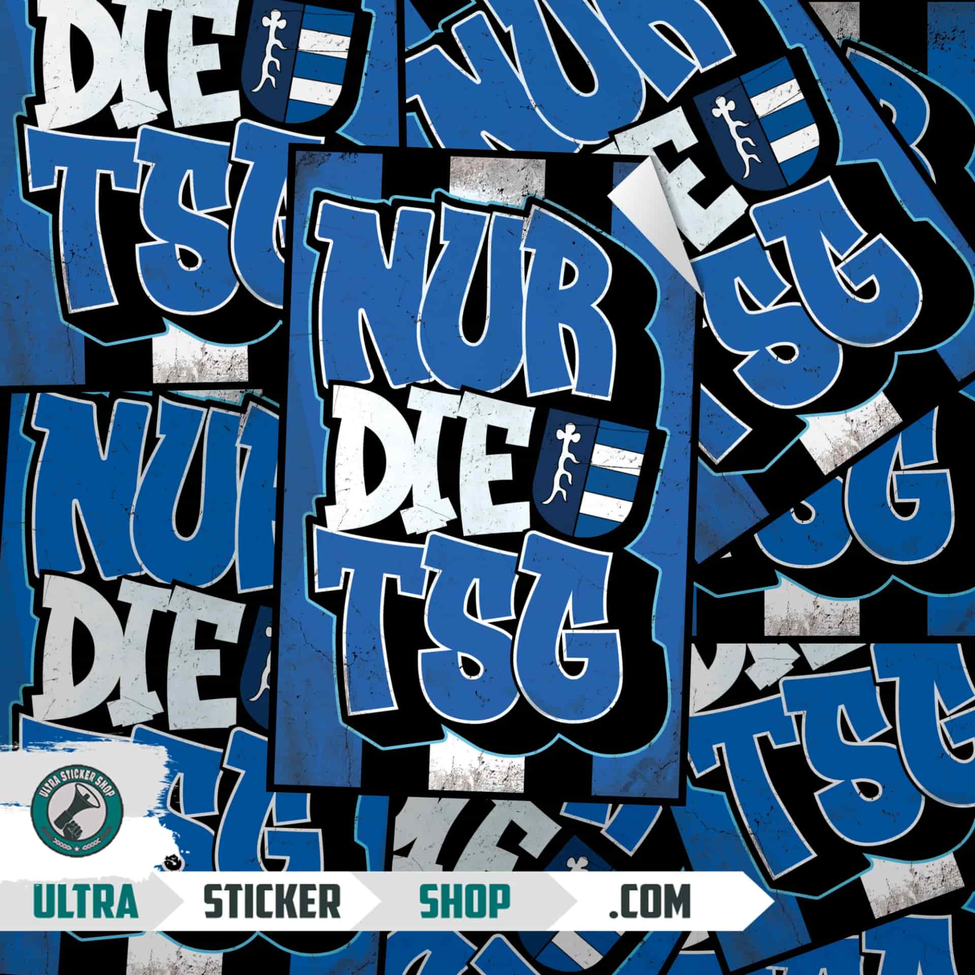Nur die TSG Aufkleber