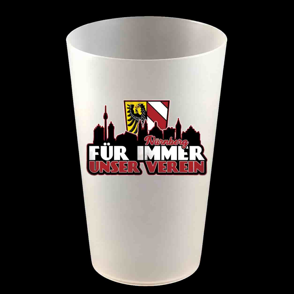Nürnberg für immer unser verein Hartbecher