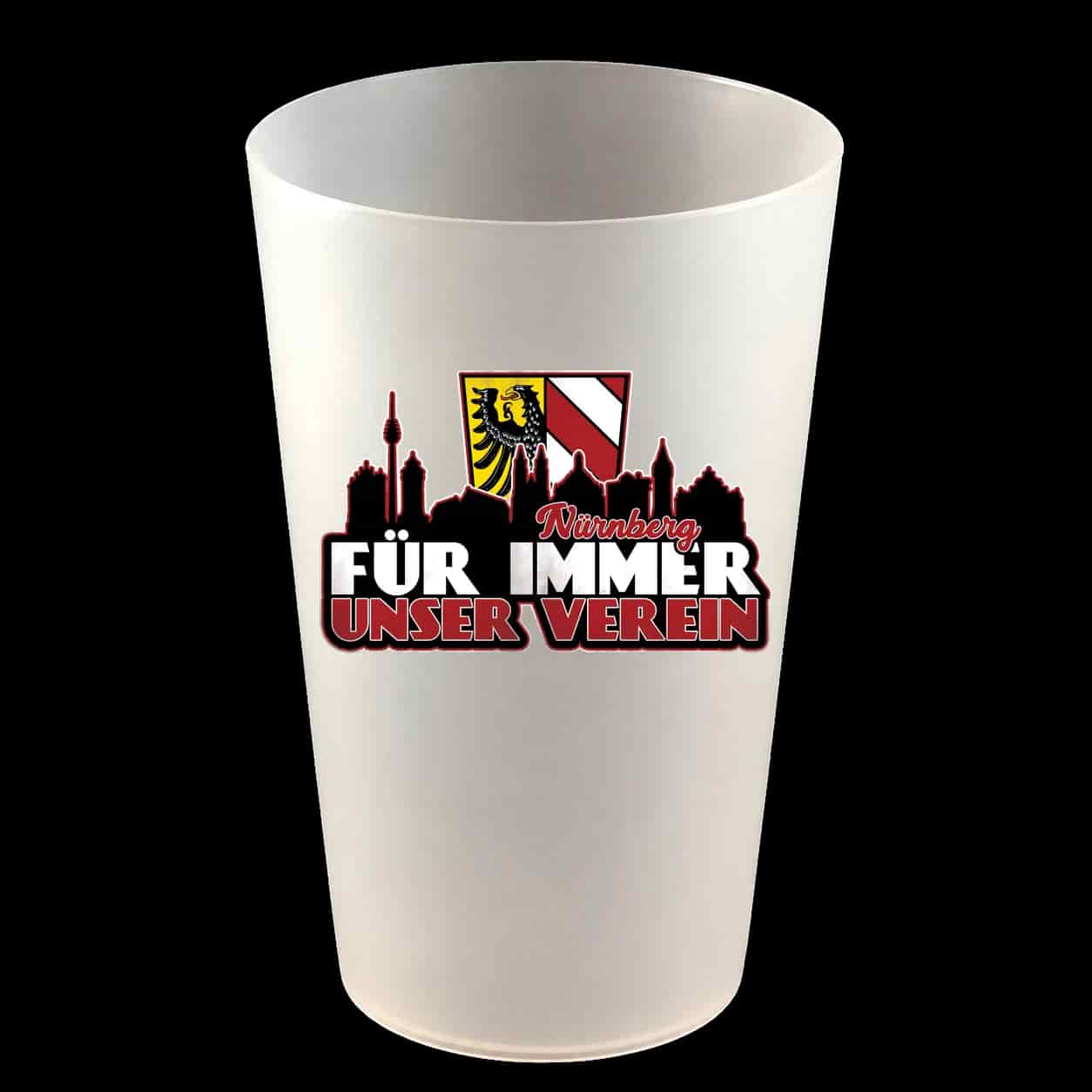 Nürnberg für immer unser verein Hartbecher