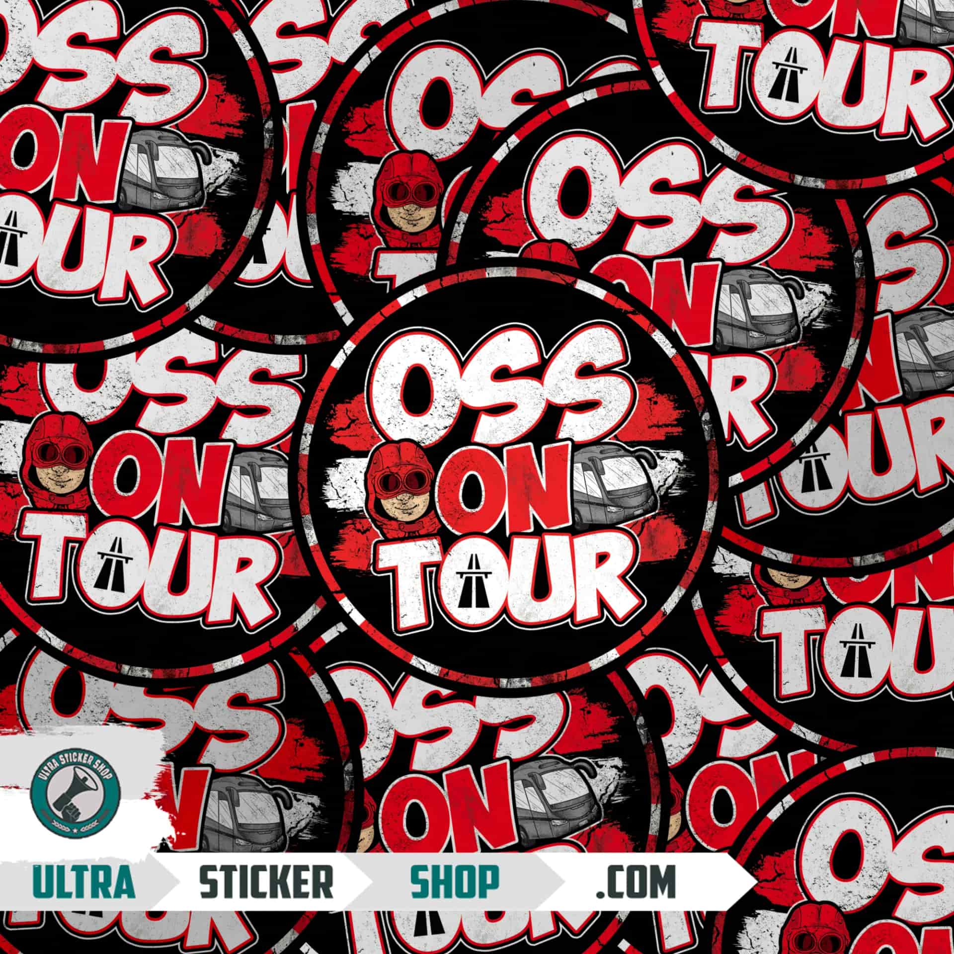 OSS on tour Aufkleber