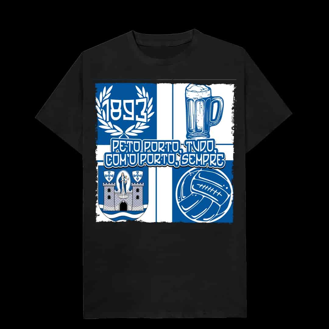 Pelo Porto, tudo. Com o Porto, sempre Majica
