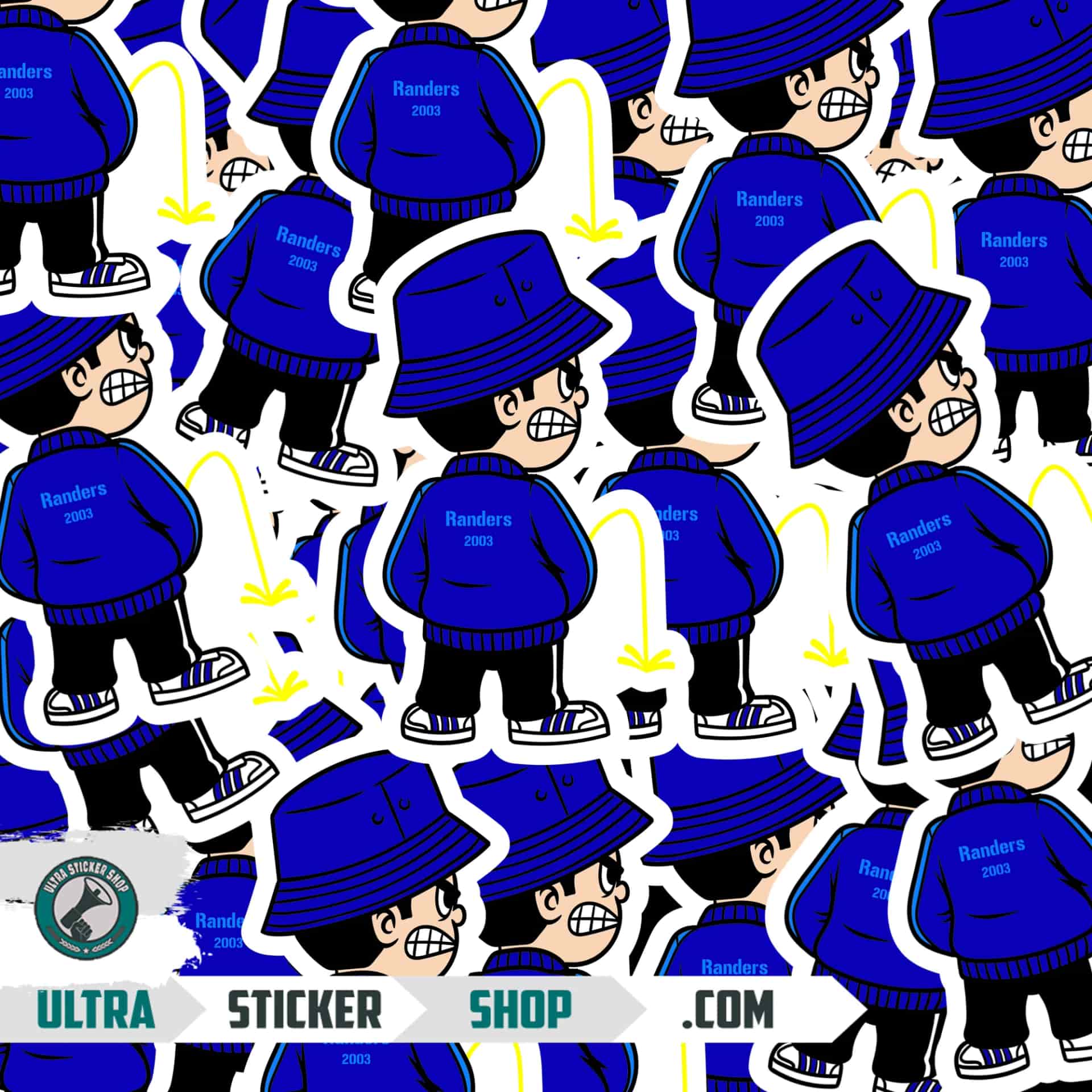 Randers 2003 Pee Kid Stickers