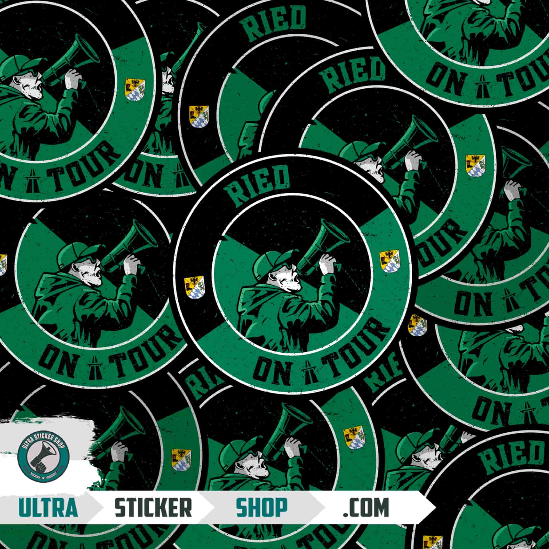 Ried on tour Aufkleber