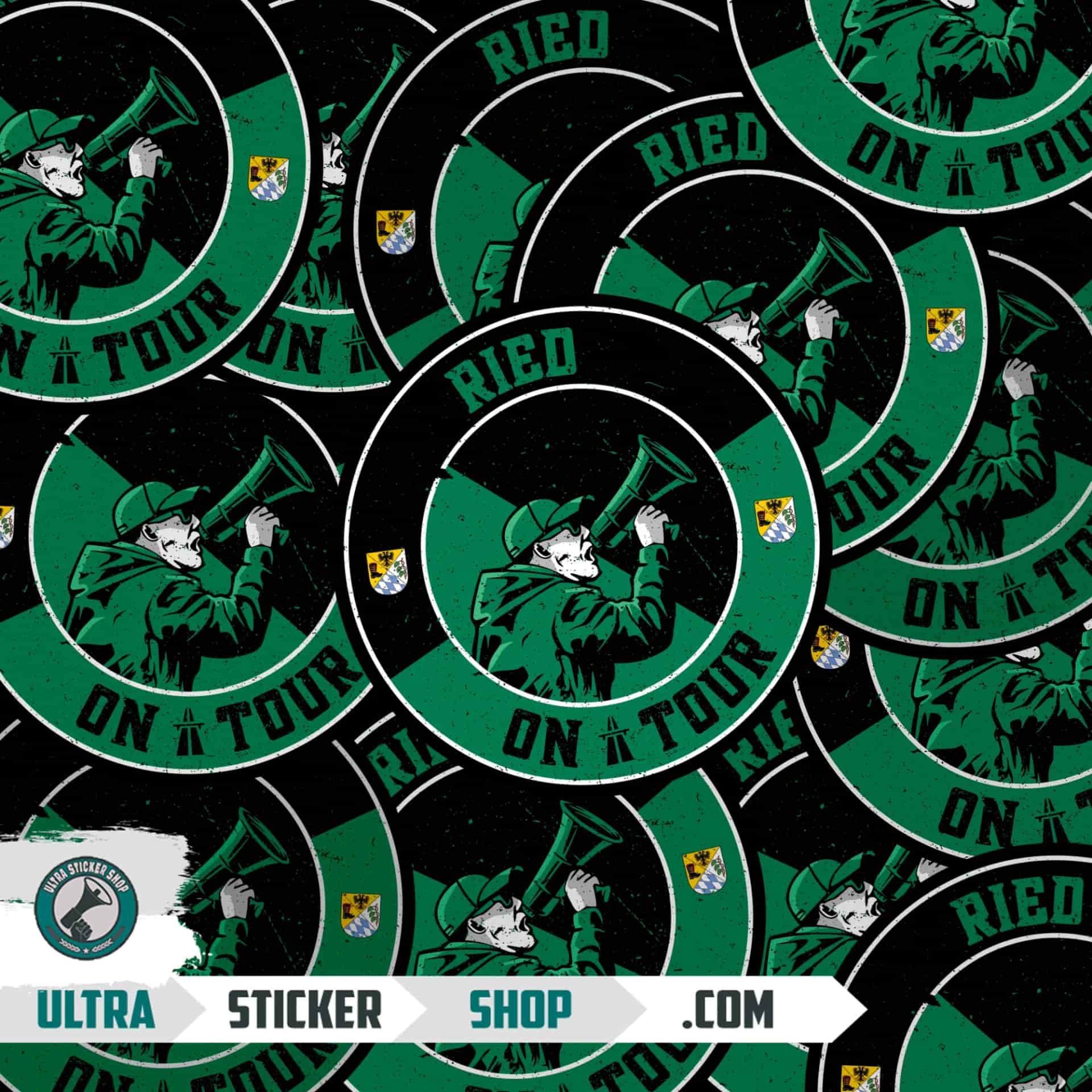 Ried on tour Aufkleber