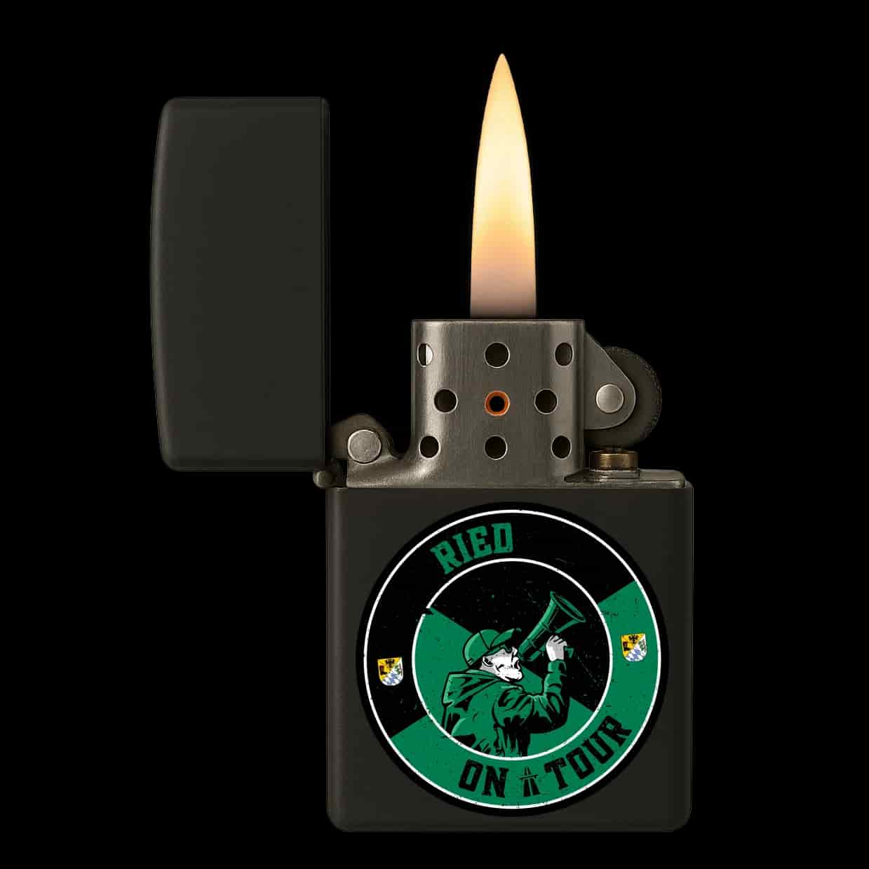 Ried on tour Feuerzeug