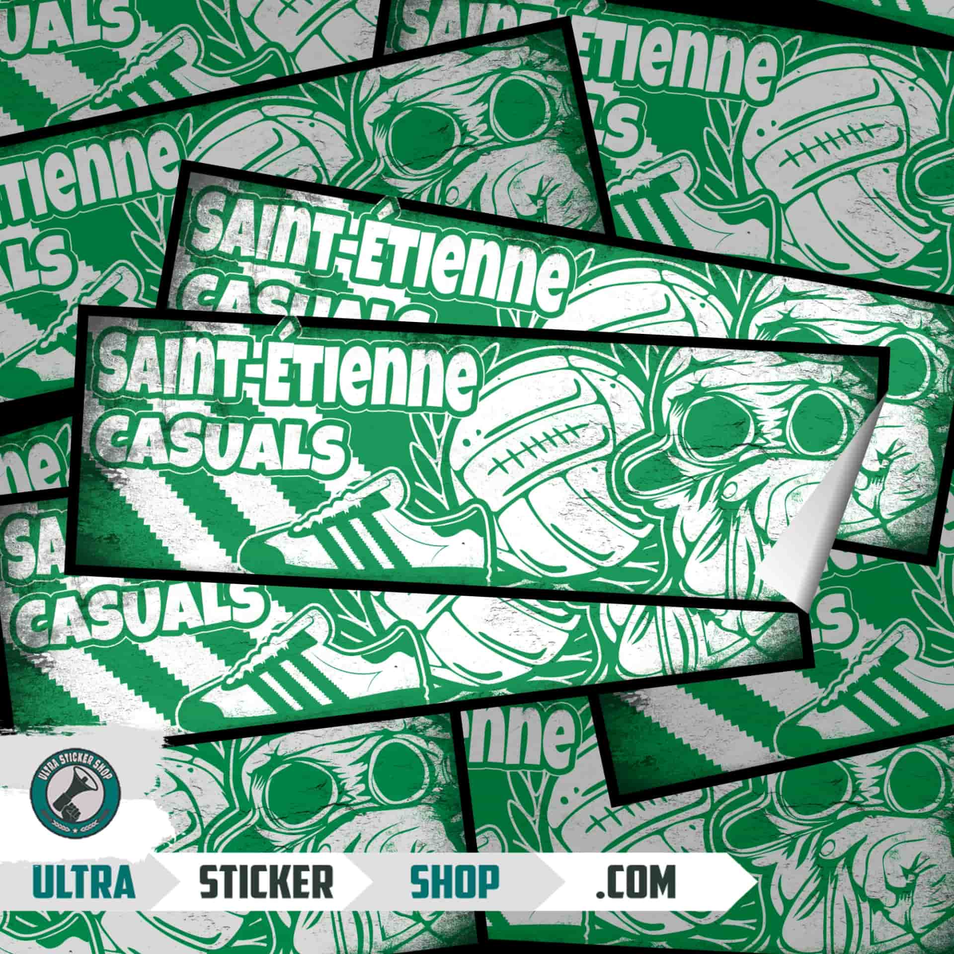 Saint-Étienne casuals Autocollants