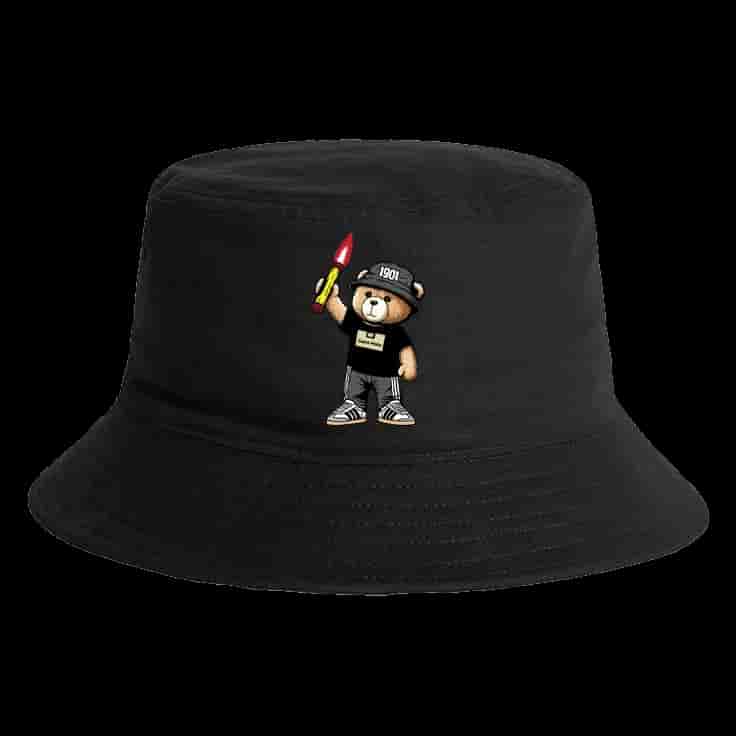 Saint-Malo 1901 bear Bucket Hat