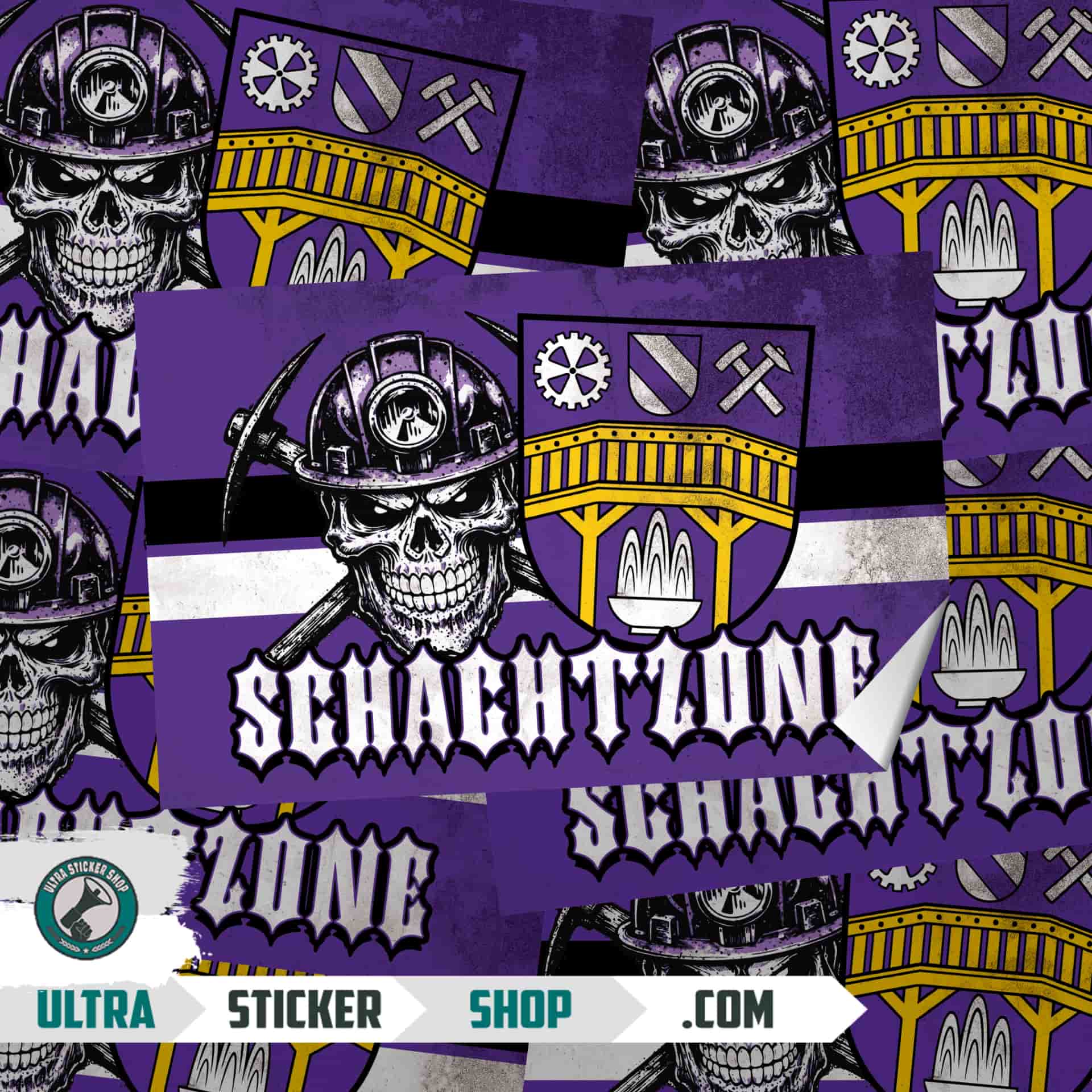 Schachtzone Nalepnice