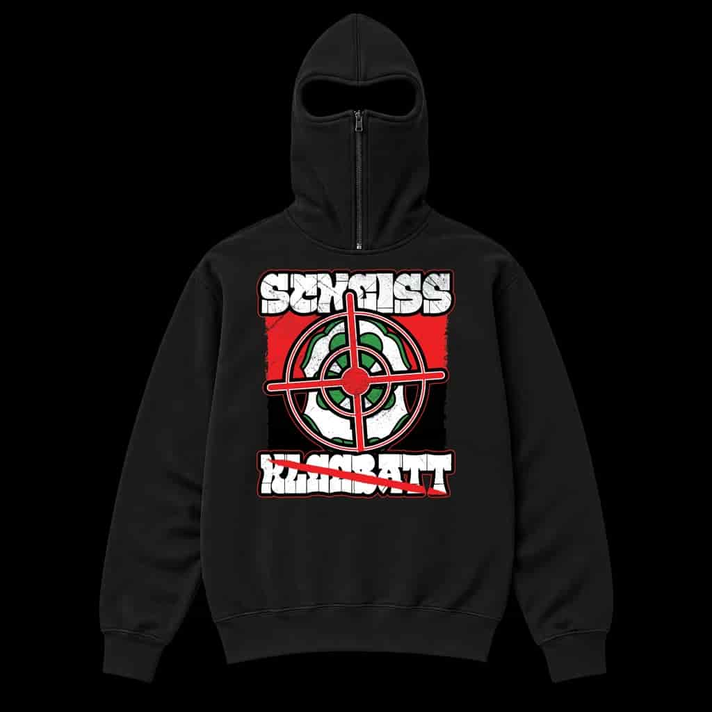Scheiss kleebatt Ninja Hoodie