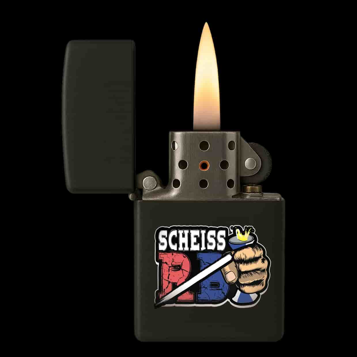 Scheiss RB Zapalovač