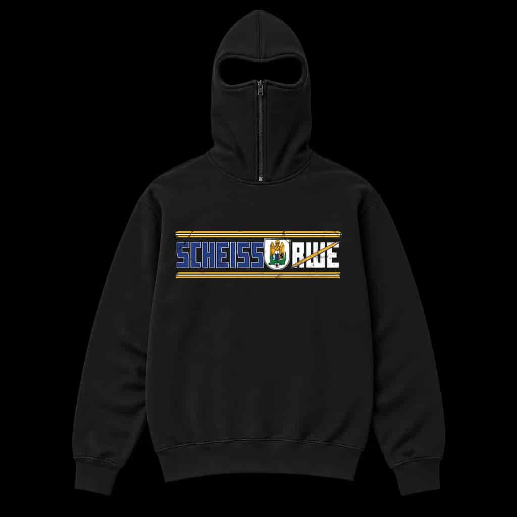 Scheiss RWE Ninja hettegenser
