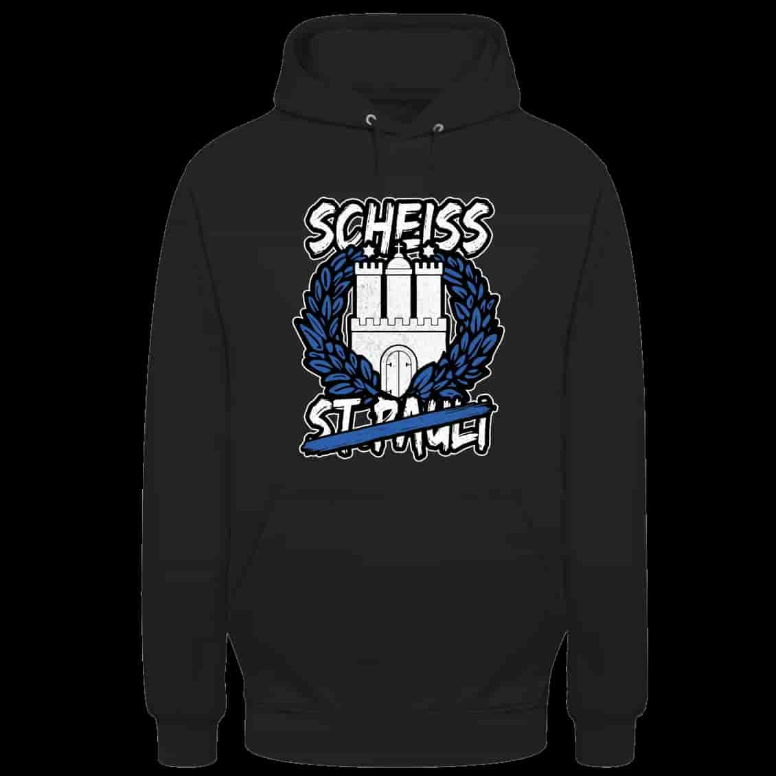 Scheiss St Pauli Sweat à capuche