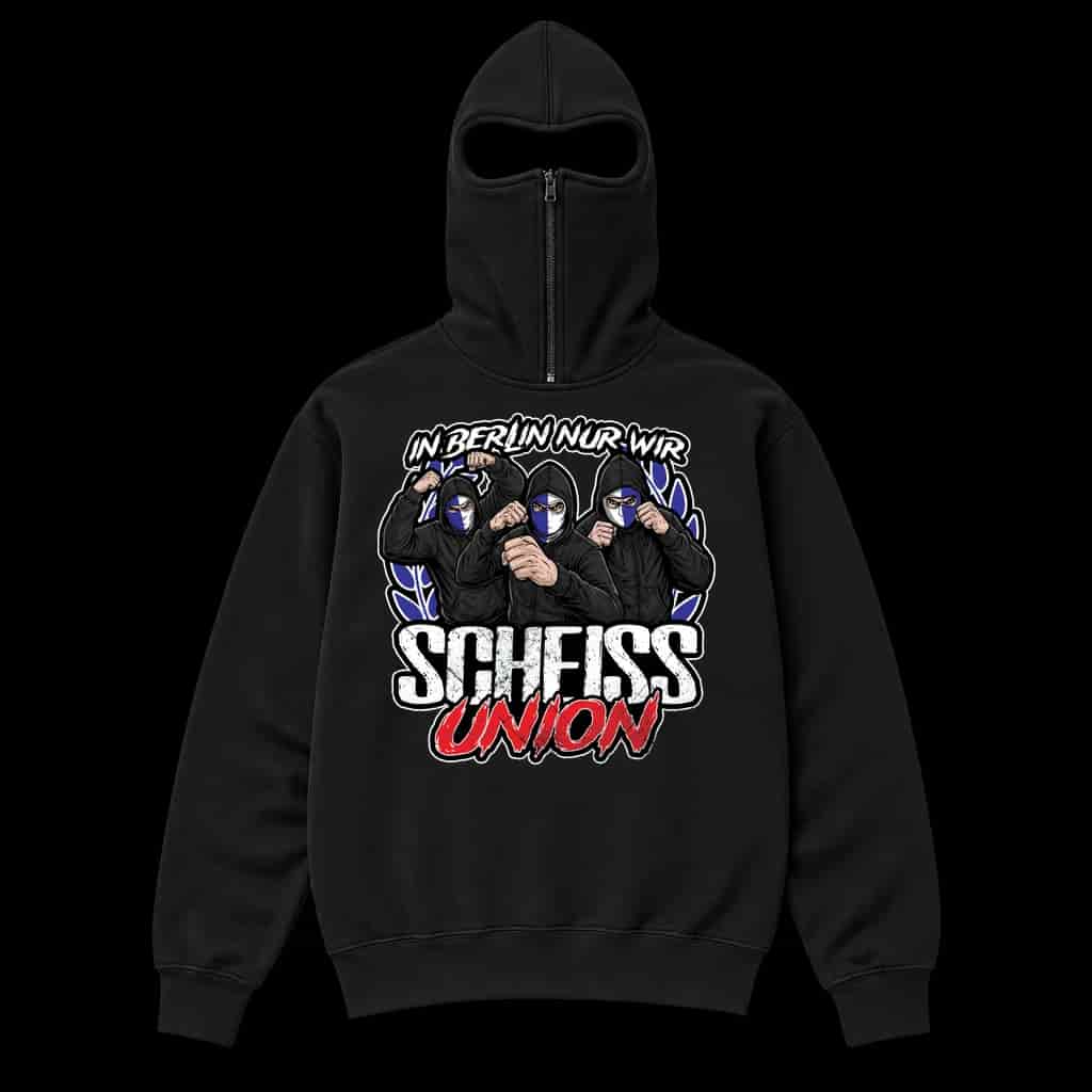 Scheiss Union Ninja Kapuzenpullover