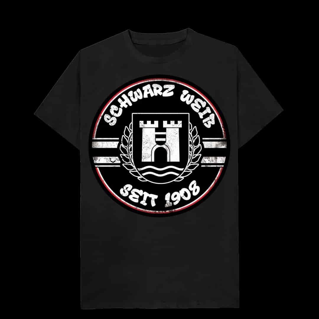 schwarz weiß seit 1908 T-Shirt