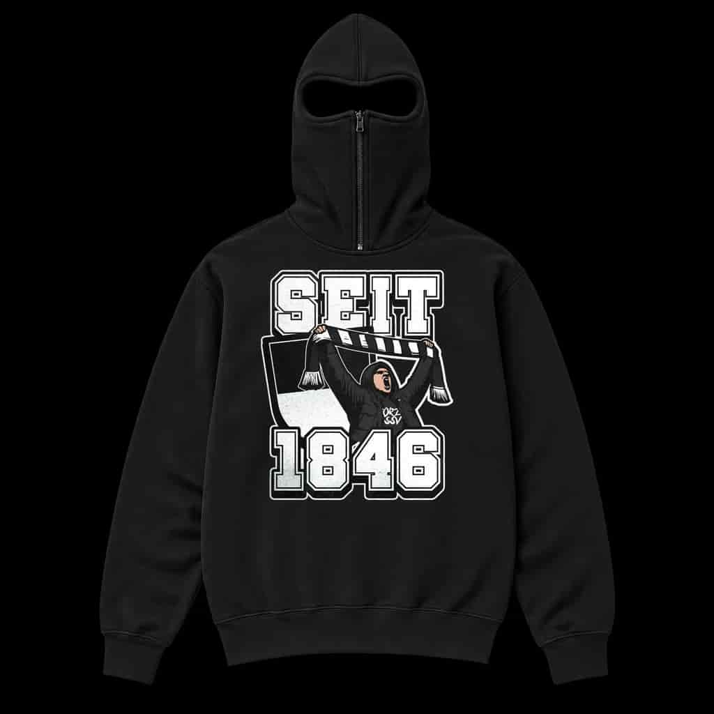 Seit 1846 Ninja hettegenser