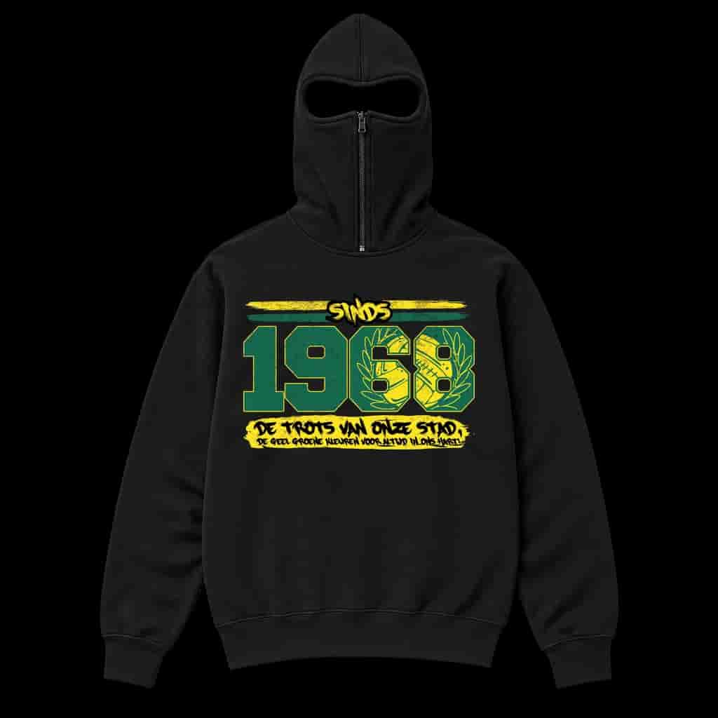 Sinds 1968 de trots van onze stad. De geel groene kleuren voor altijd in ons hart Ninja Hoodie
