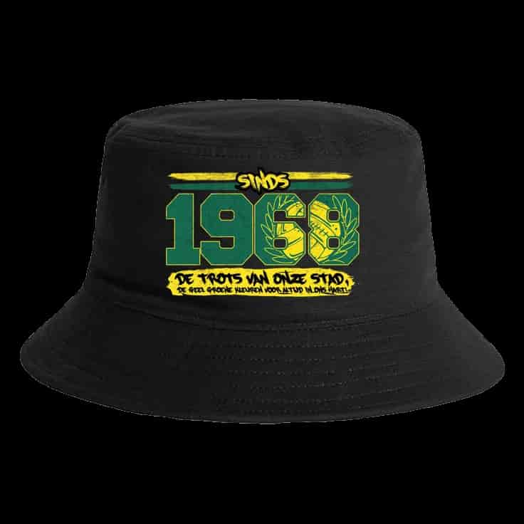 Sinds 1968 de trots van onze stad. De geel groene kleuren voor altijd in ons hart Kapelusz typu bucket
