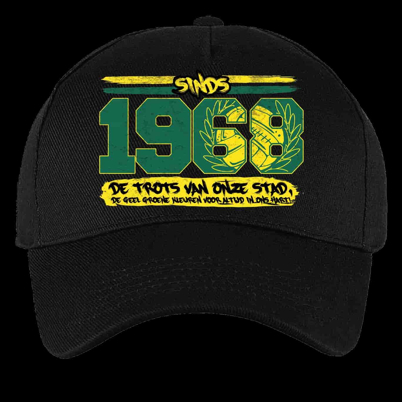 Sinds 1968 de trots van onze stad. De geel groene kleuren voor altijd in ons hart Czapka