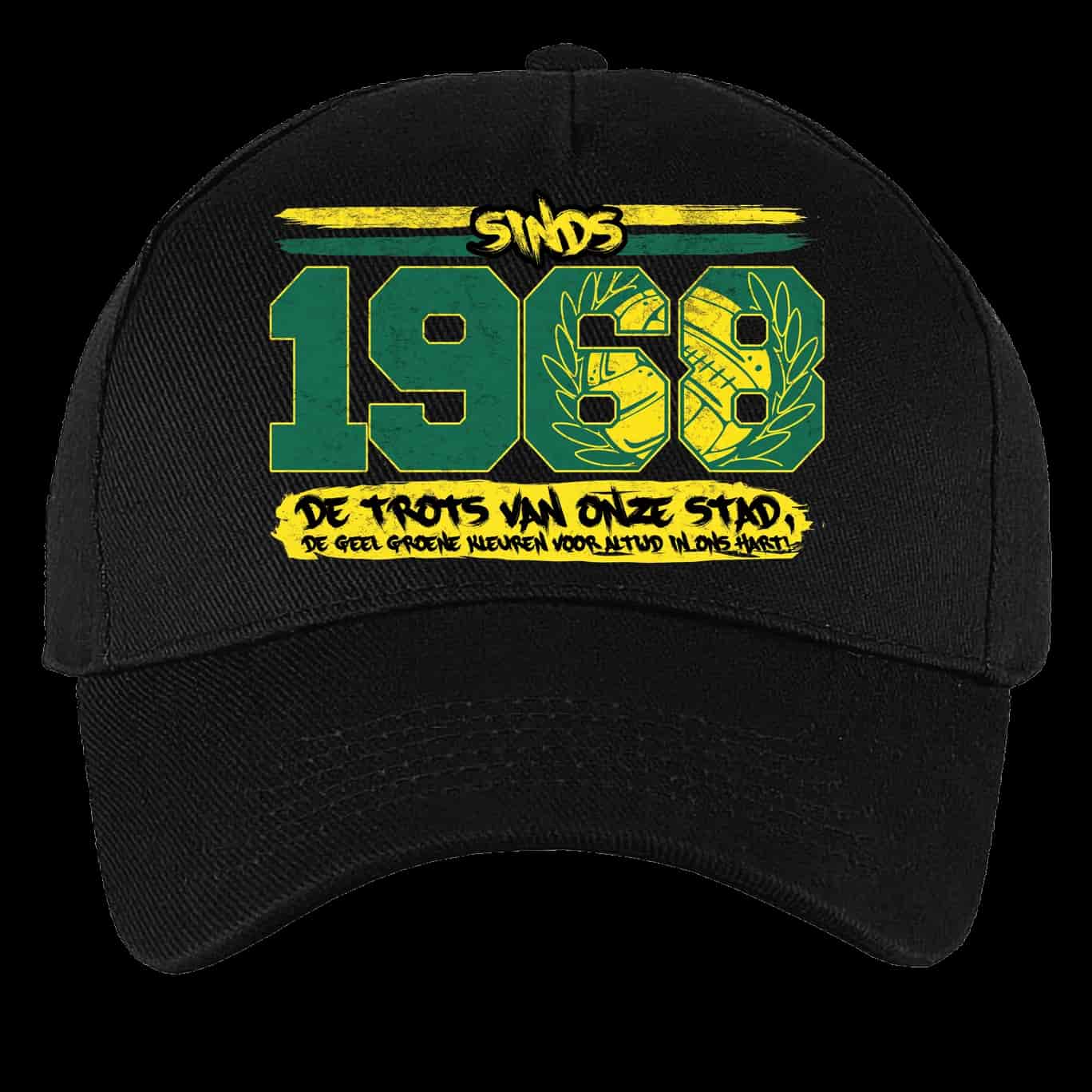 Sinds 1968 de trots van onze stad. De geel groene kleuren voor altijd in ons hart Czapka