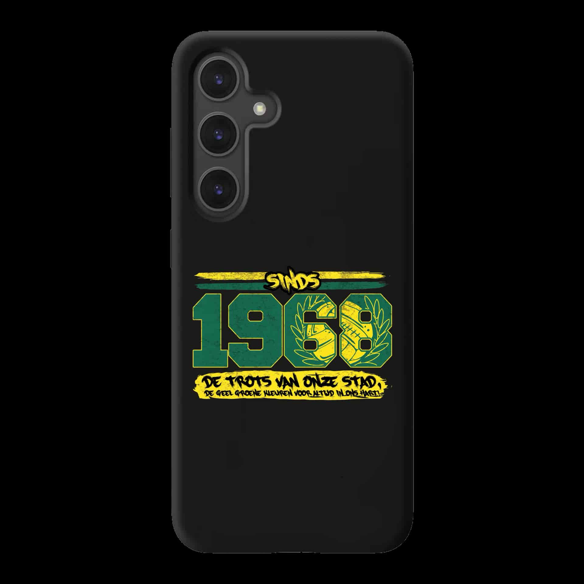 Sinds 1968 de trots van onze stad. De geel groene kleuren voor altijd in ons hart Etui na Samsunga