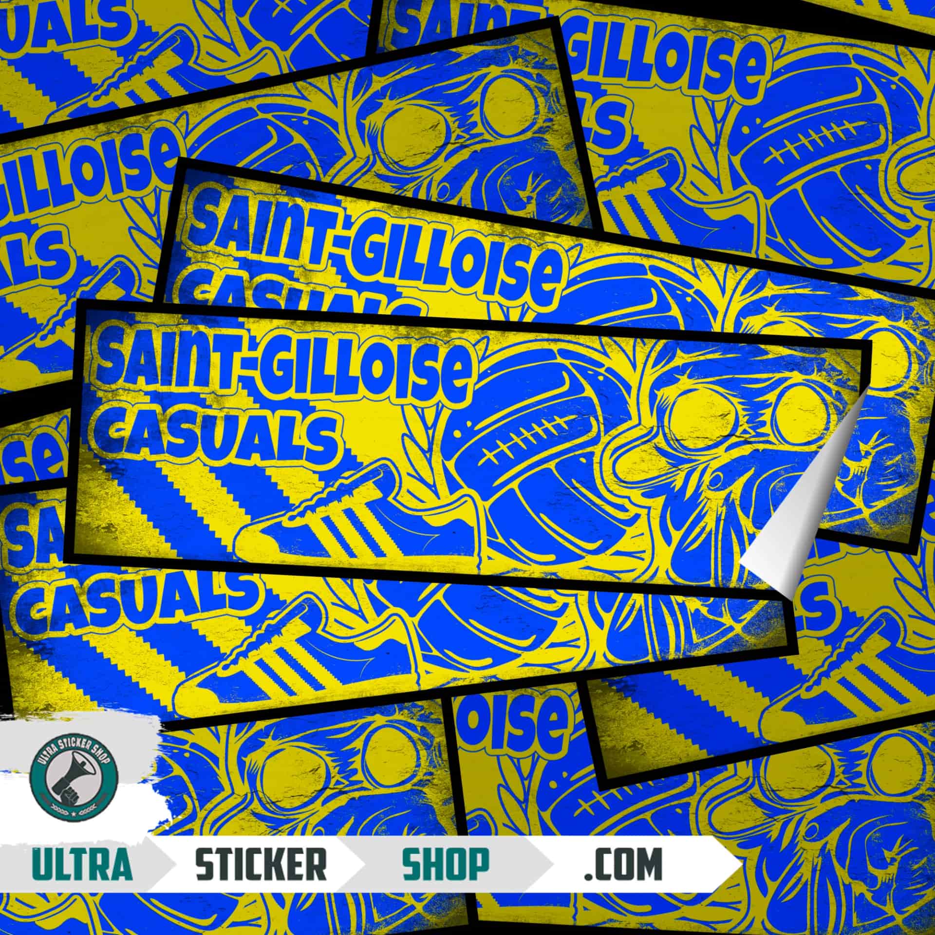 Saint-Gilloise casuals Stickers