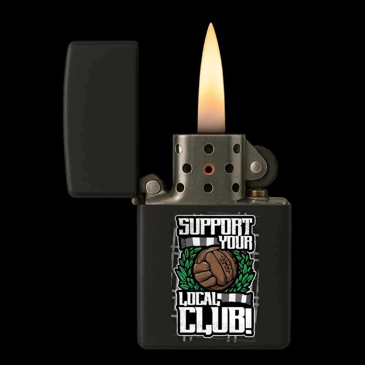 Support Your local football team! Feuerzeug