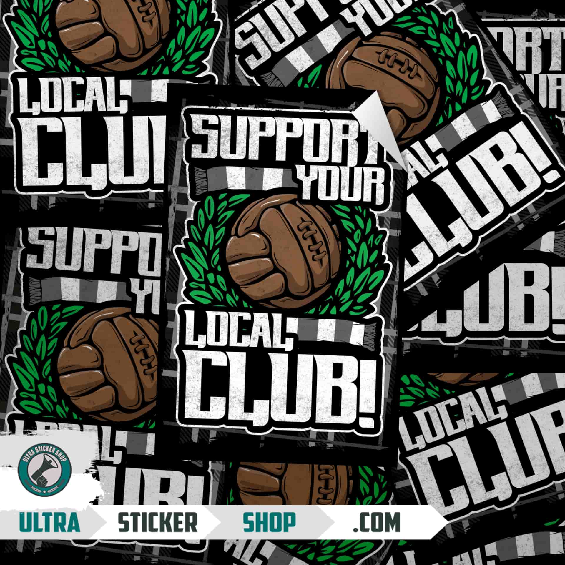 Support Your local football team! Aufkleber