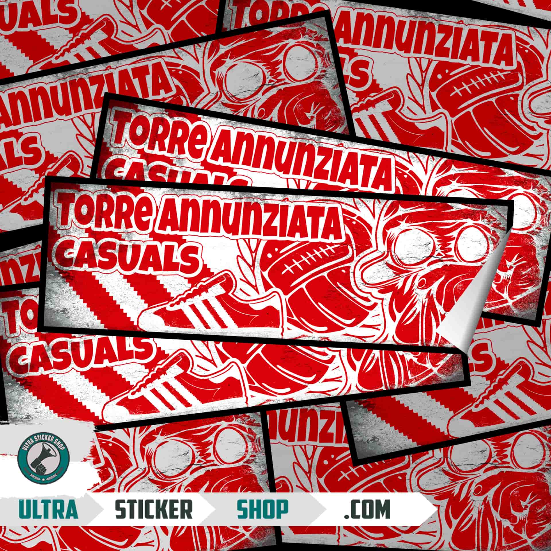 Torre Annunziata casuals Klistermärken
