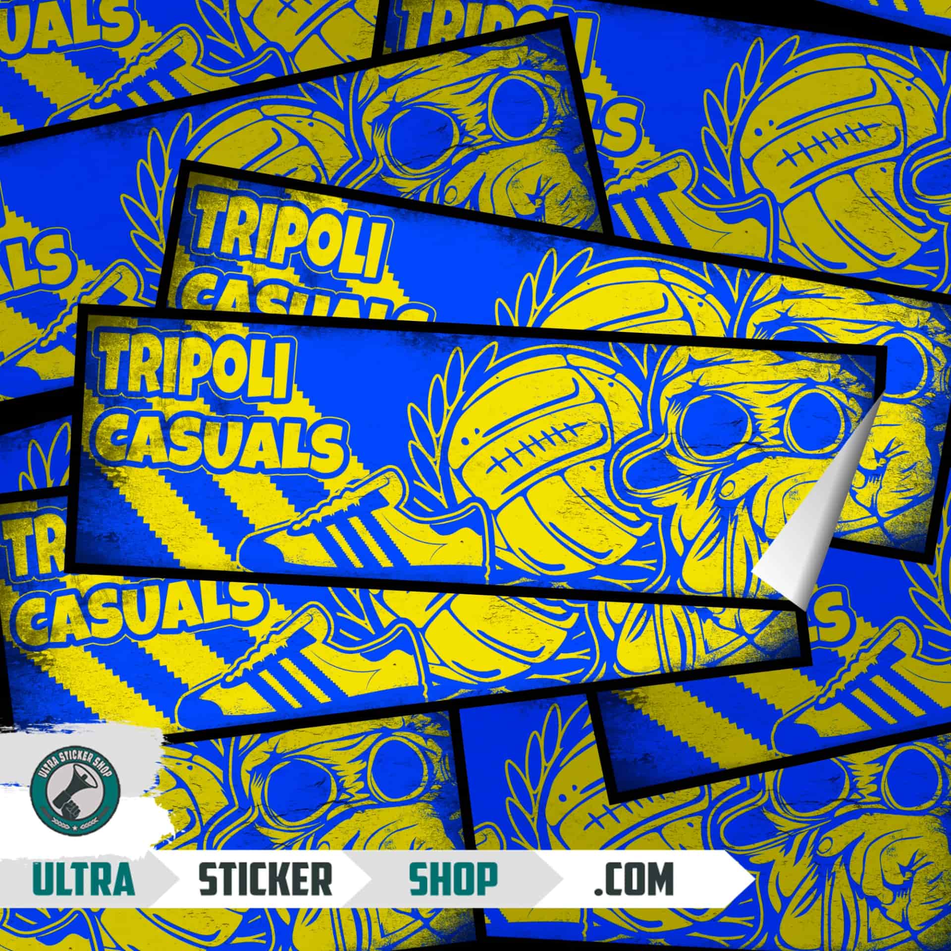 Tripoli casuals Αυτοκόλλητα