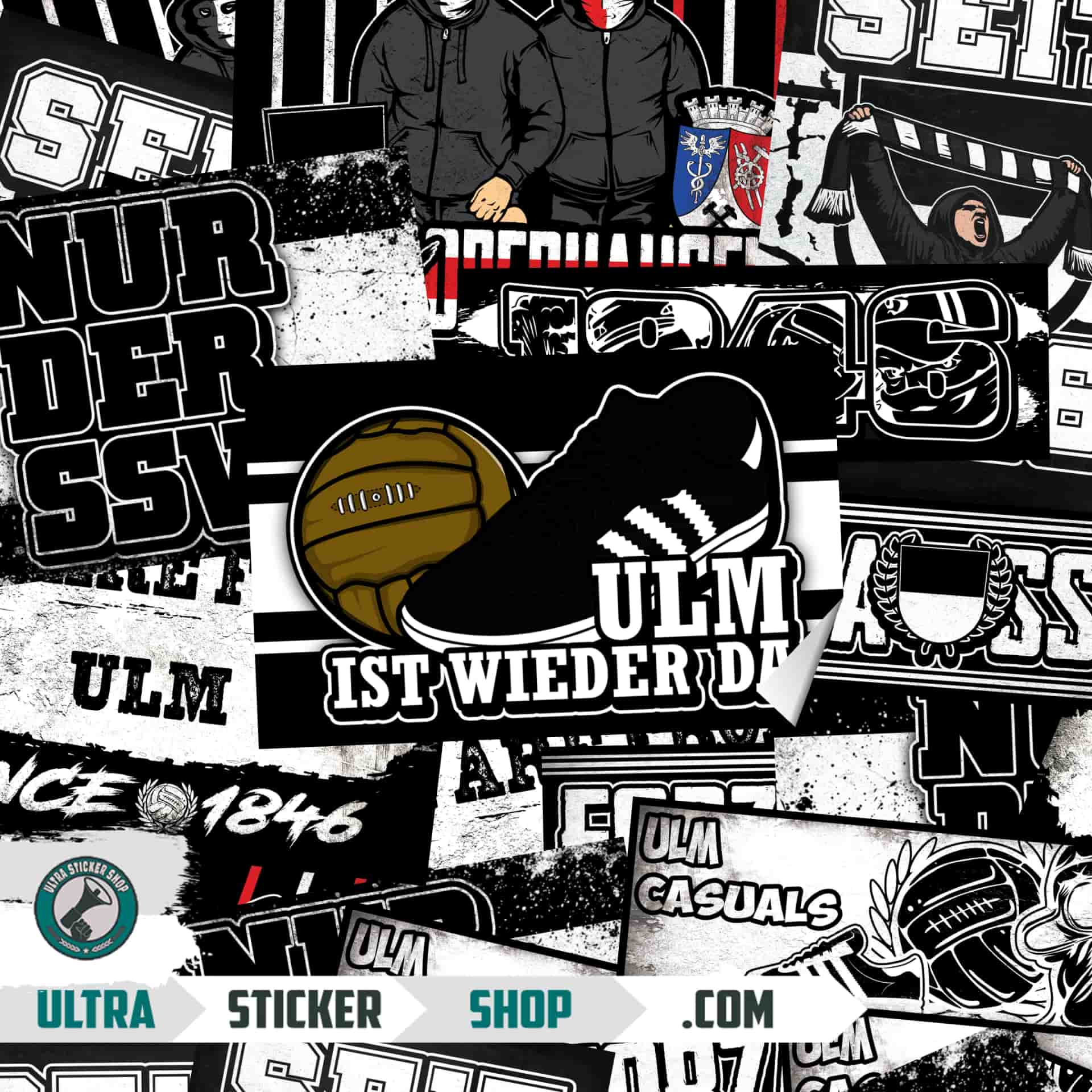 Ulm Sticker-Mix