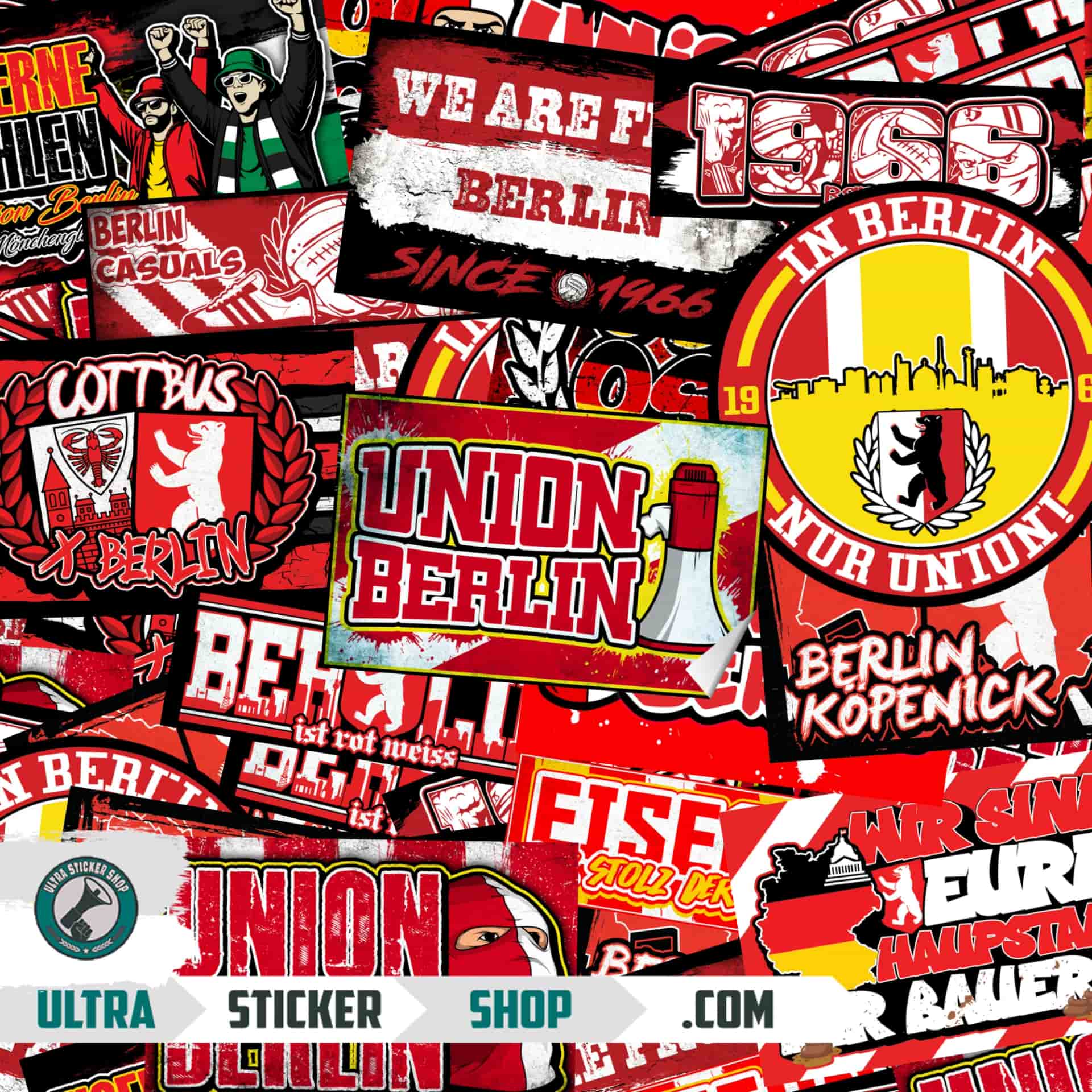 Union Berlin Klistermærke-Mix