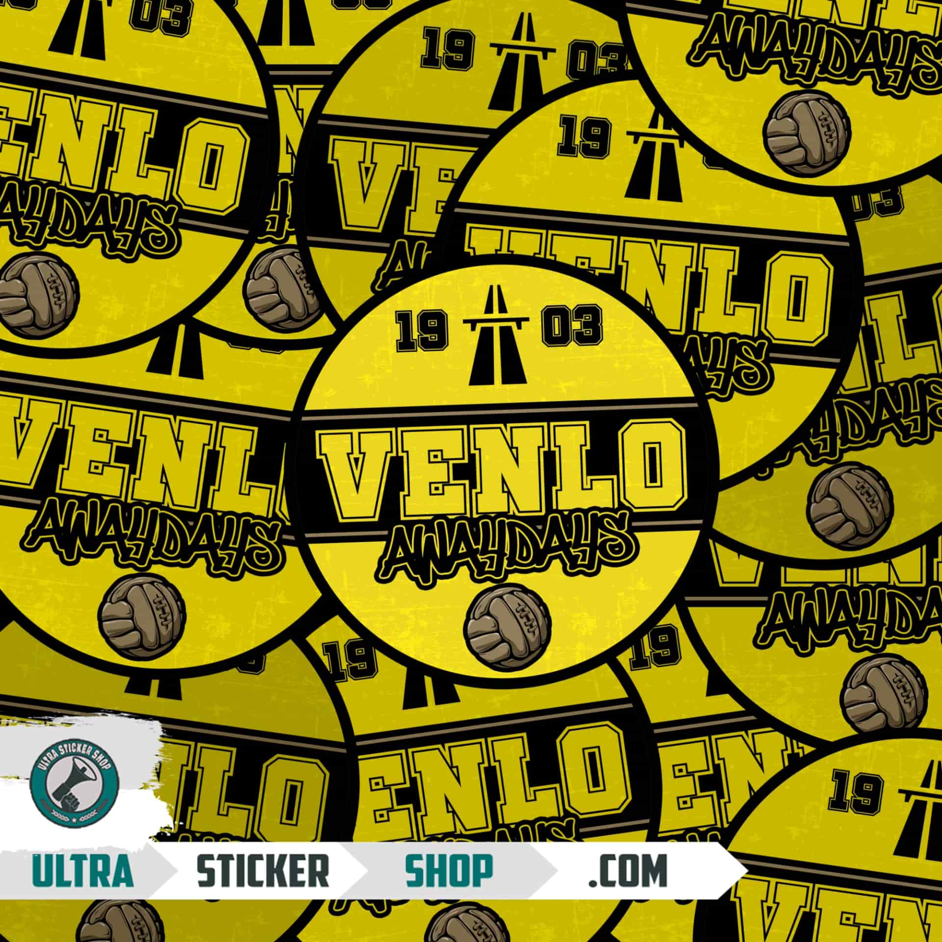 Venlo awaydays Stickers