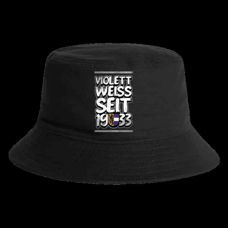 Violett-weiss Seit 1933 Cappello a secchiello