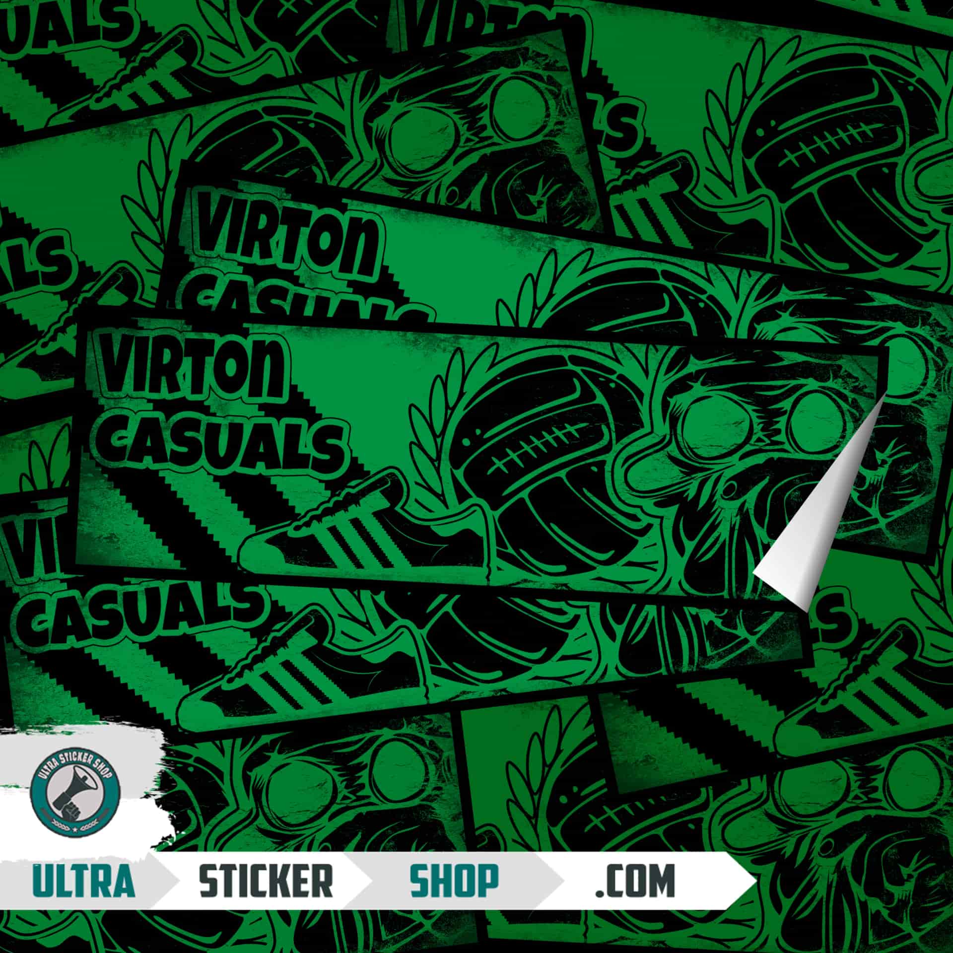 Virton casuals Autocollants