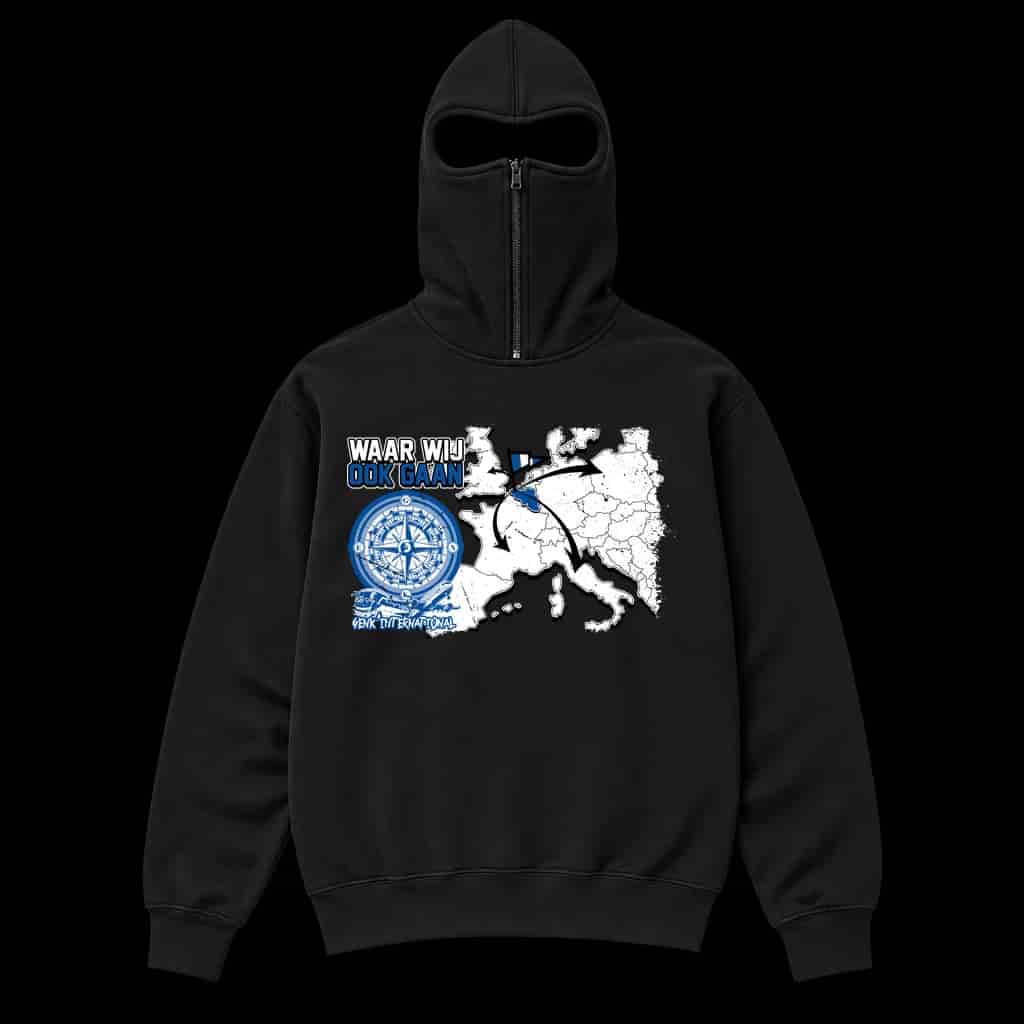 Waar wij ook gaan Genk Ninja Hoodie