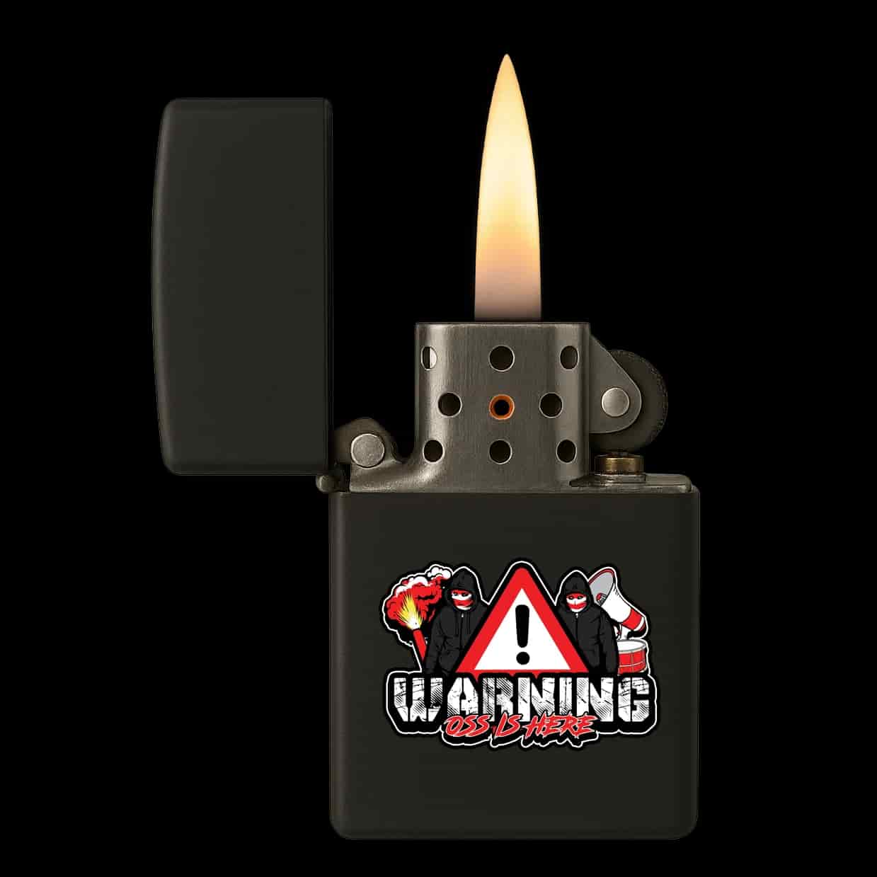 Warning Oss is here Vžigalnik