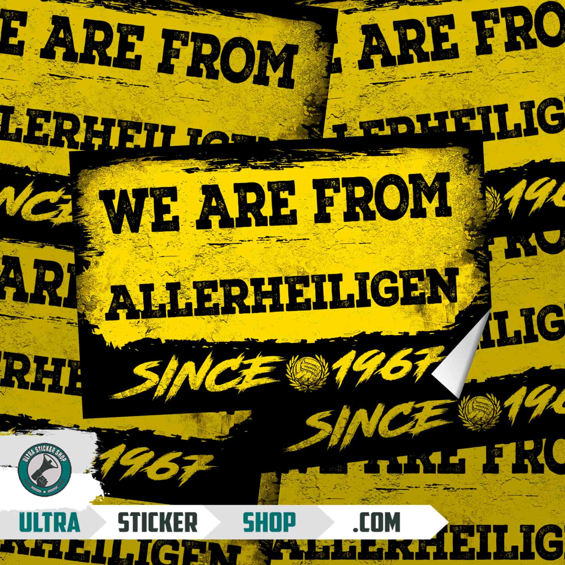 We Are From Allerheiligen 1967 Aufkleber