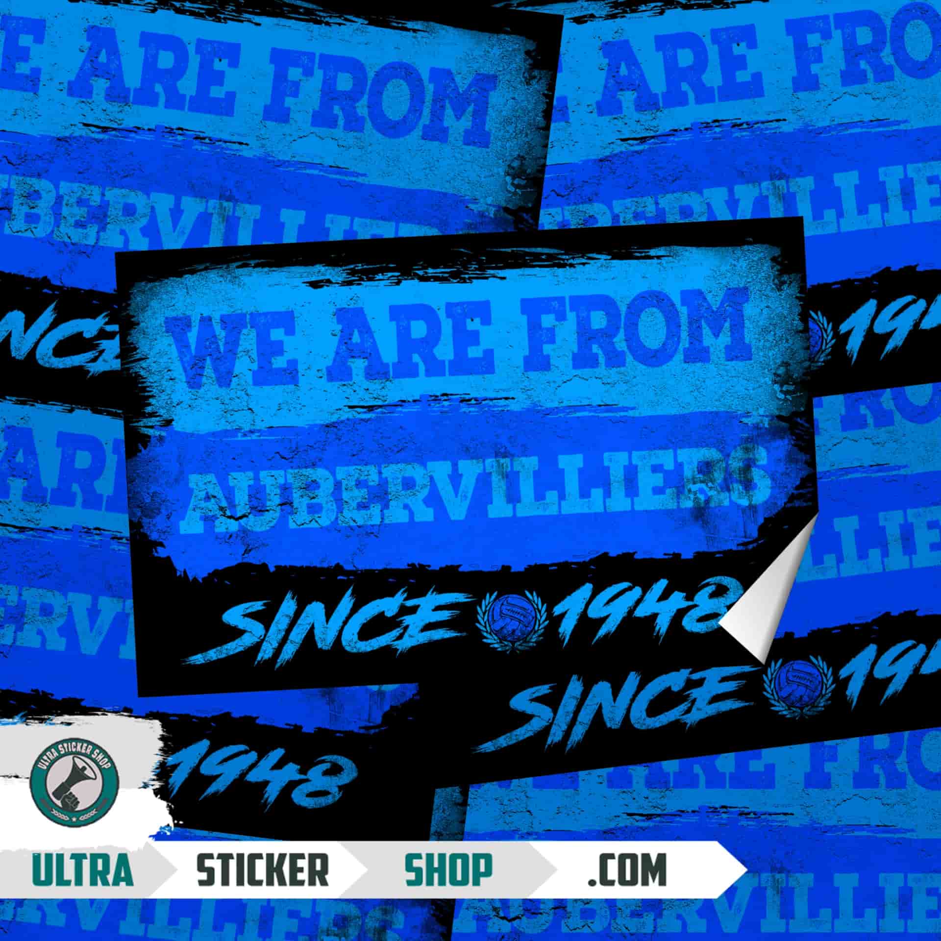 We Are From Aubervilliers 1948 Autocollants